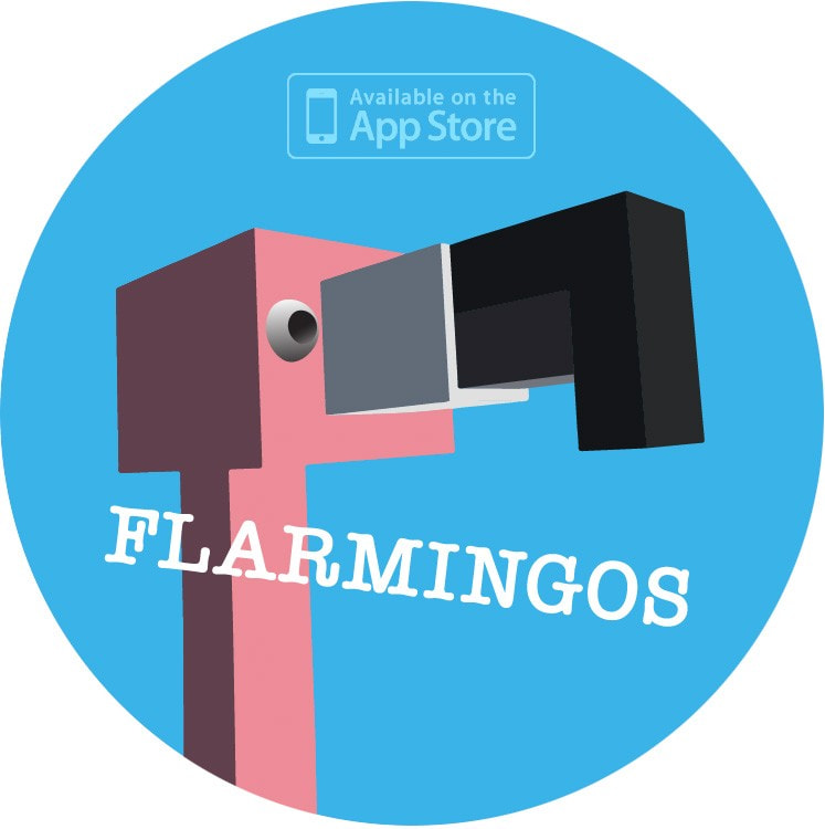 FLARMINGOS iOS app store banner